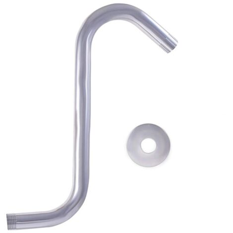 Extension de douche moderne en forme de S avec raccordement standard. - AquaForge (1/5)