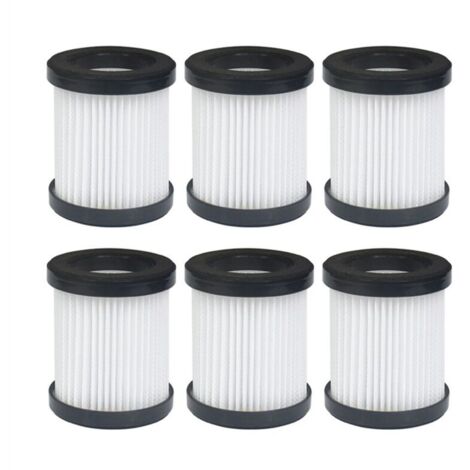Lot de 6 filtres HEPA pour XL-618A (sans filtre à main) - Accessoires de rechange pour aspirateur - AquaForge (1/5)