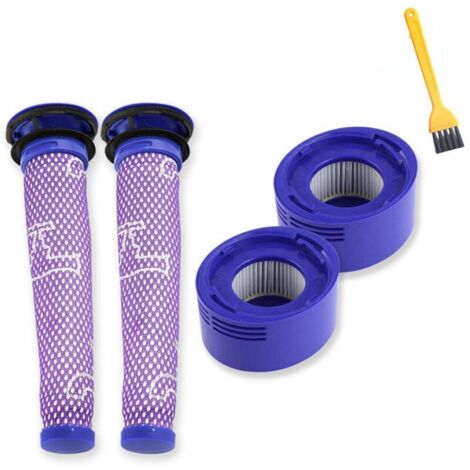 Filtre HEPA pour l'avant et l'arrière, accessoires essentiels pour aspirateur Dyson V7 V8-AquaForge. (1/5)