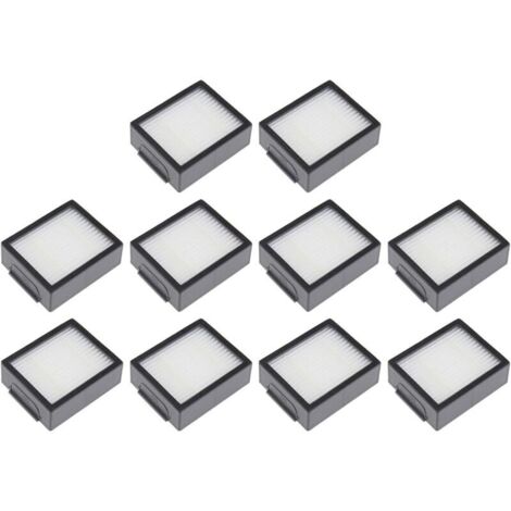 Lot de 10 filtres compatibles avec les aspirateurs robots Roomba série i (i7 + E5, E6, i3 KLB). - AquaForge (1/5)