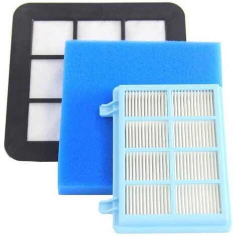 Filtres pour aspirateur compatibles avec les modèles Philips Power Pro Compact FC8010/01/FC9331/09 et FC9332/09 (pièces FC8010). - AquaForge (1/5)