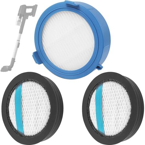 Lot de 3 filtres pour aspirateurs - 2 filtres moteur avant + 1 filtre hygiénique compatibles avec AEG Ultimate 8000, remplacement régulier - AquaForge (1/5)