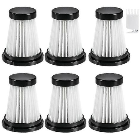 6 filtres HEPA pour aspirateur Moosoo K12 / Pro K13 et Genius Invictus One 1.0/2.0 - AquaForge Portable (1/5)