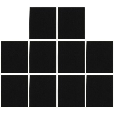 Lot de 10 filtres en mousse pour aspirateurs FC8140, FC8142, FC8148, FC8071, FC8141, FC8143, FC8144, FC8146 et FC8147 - AquaForge (1/5)