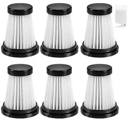 6 filtres HEPA pour aspirateurs à main K12 / Pro K13 et Invictus Genius 1.0/2.0 - comme illustré. - AquaForge (1/5)