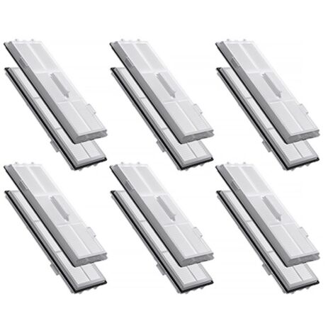 Filtre lavable pour aspirateur S7 T7S T7 Plus - Accessoires de rechange (12 pièces) - AquaForge (1/5)