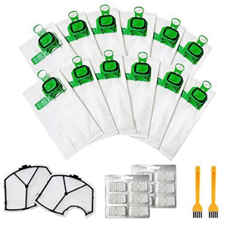 Sacs pour aspirateur Kobold, compatibles avec Vorwerk Kobold VK140 VK150-A-AquaForge (1/2)