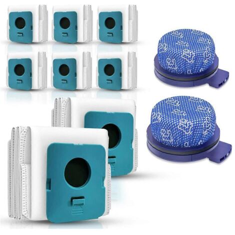 Pièces de rechange compatibles avec l'aspirateur balai sans fil Jet : sacs et filtres.-AquaForge (1/4)