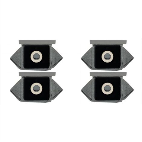 Lot de 2 sacs d'aspirateur universels réutilisables et lavables de 11 x 10 cm-AquaForge (1/5)