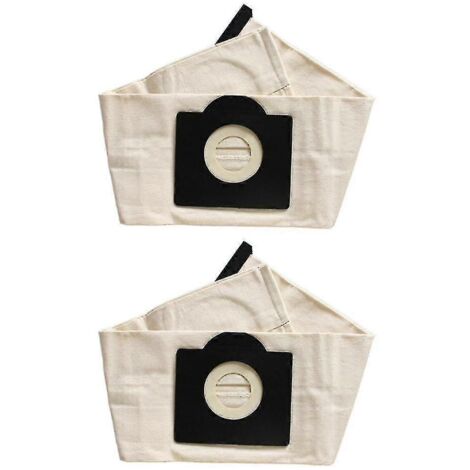 2 sacs filtrants lavables pour aspirateur WD3 Premium (pièce détachée pour aspirateur)-AquaForge (1/5)