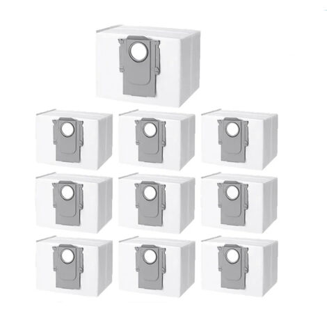 Sacs pour aspirateur Roborock Q7, Q5, Q8, etc. - Lot de 10-AquaForge