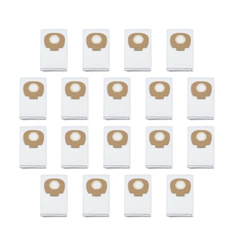 Lot de 18 sacs pour aspirateur robot Makita VC2010L, VC2512L, VC2012L, VC3011L et VC3012L (pièces de rechange).-AquaForge (1/5)