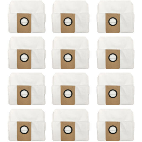 12 sacs pour aspirateur robot ECOVACS DEEBOT X1 OMNI, compatibles avec la station de nettoyage Ecovacs Deebot X1 e Omni-AquaForge (1/4)