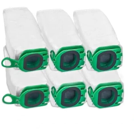 Sacs d'aspirateur Kobold VB100 VK135/VK140/VK200 (paquet de 6)-AquaForge (1/4)