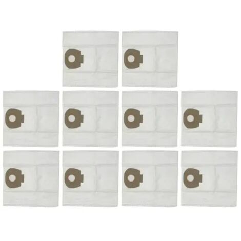 Lot de 10 sacs pour aspirateur robot Makita VC2010L, VC2512L, VC2012L, VC3011L et VC3012L (pièces de rechange).-AquaForge (1/4)