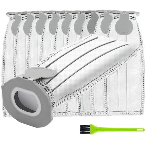 Sacs filtrants pour aspirateur Kobold VK7 FP7, compatibles avec l'aspirateur sans fil Kobold VK7 (lot de 10).-AquaForge (1/2)