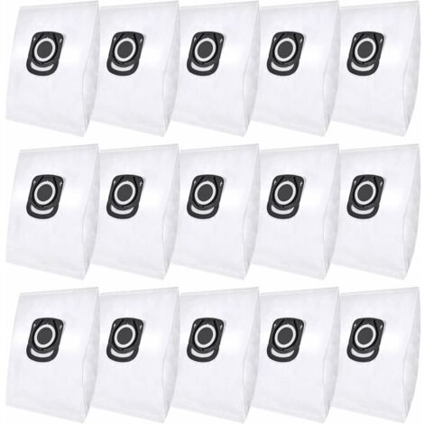 15 sacs d'aspirateur compatibles avec les modèles Rowenta Hygiene+ ZR200520, ZR200720 et Swirl R39. Sacs de rechange pour les aspirateurs Rowenta Compact Power, X-Trem Power et Silence Force.-AquaForg (1/5)