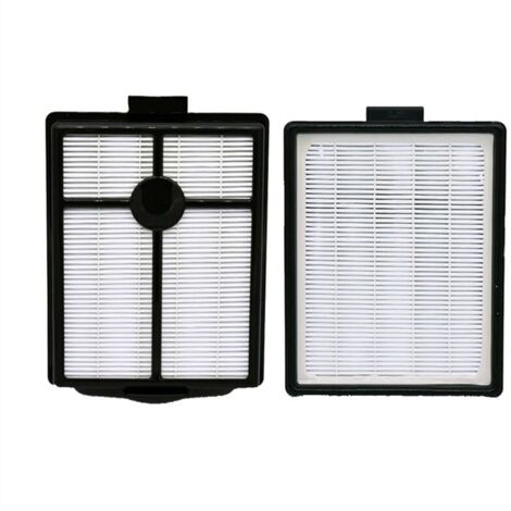 Kit comprenant 2 filtres de rechange pour aspirateur Rexair Rainbow R7292 R12107B, filtre plissé post-moteur. - AquaForge (1/5)