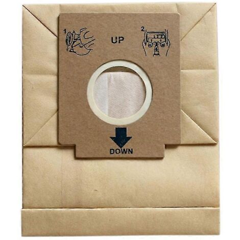 Lot de 30 sacs à poussière en papier kraft à double filtration pour aspirateur, compatibles avec les modèles Z1480, ZC1120 et ZC1120B.-AquaForge (1/3)