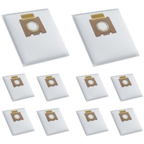 Sacs pour aspirateur - Hoover - Teliox Extra - Lot de 10 - Compatibles H81 - Blanc-AquaForge (1/5)