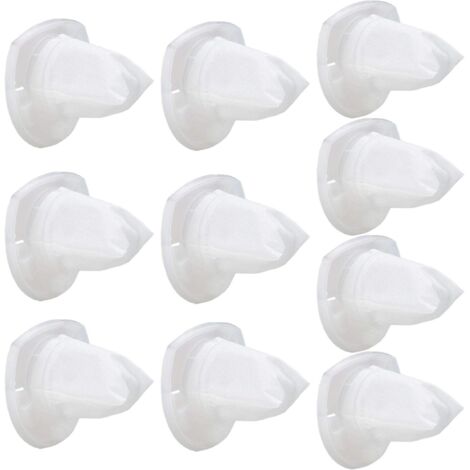 Lot de 10 filtres de rechange pour aspirateurs sans fil Black & Decker Power Tools VF110, CHV1410L, CHV9610, CHV1210, CHV1510, CHV1410, CHV1410B et BDH2000L.-AquaForge (1/5)