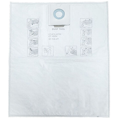 Sac pour aspirateur Festool CT36E CT CTM26-AquaForge (1/5)