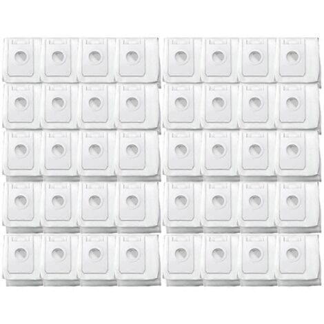Lot de 40 sacs pour aspirateur Cecotec Conga 2290, accessoires de rechange non tissés pour poussière et déchets.-AquaForge (1/4)