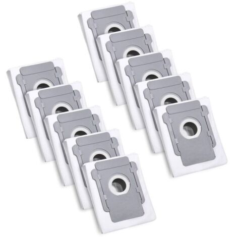 10 sacs pour aspirateur iRobot Roomba i7 i7+ i3 i3+ i4 i4+ i6 i6+ j7 j7+ i8 i8+S9 S9+ E5 E6 E7 Clean Base, sac de rechange-AquaForge (1/5)