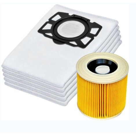 Sacs d'aspirateur compatibles KFI 357, filtre KA40 de remplacement pour 2.863-314.0WD2-AquaForge (1/4)