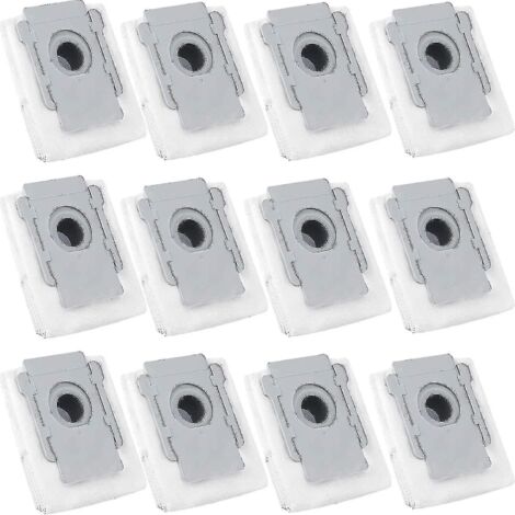 Lot de 12 sacs pour aspirateur iRobot Roomba séries I et S (I7 et I7+/plus).-AquaForge (1/3)
