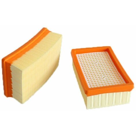 Filtre compatible avec les aspirateurs Kärcher WD MV 4 5 6 P. Filtre plissé plat haut de gamme - AquaForge (1/5)