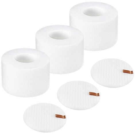 Filtres de rechange - 6 unités White Shark NV600UK/NV601UKT/NV600/NV601/NV700UK/NV700UK-AquaForge (1/5)