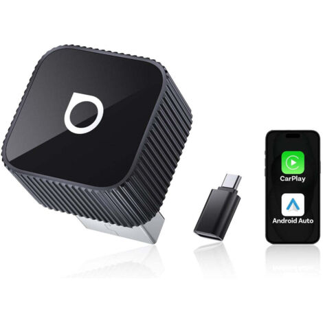 Ottocast Mini Slim – Adaptateur Dongle sans fil pour CarPlay et Android Auto-AquaForge (1/4)