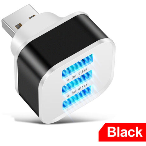 Rallonge de charge USB AquaForge 2.0 avec 3 ports et répartiteur USB étendu. (1/4)