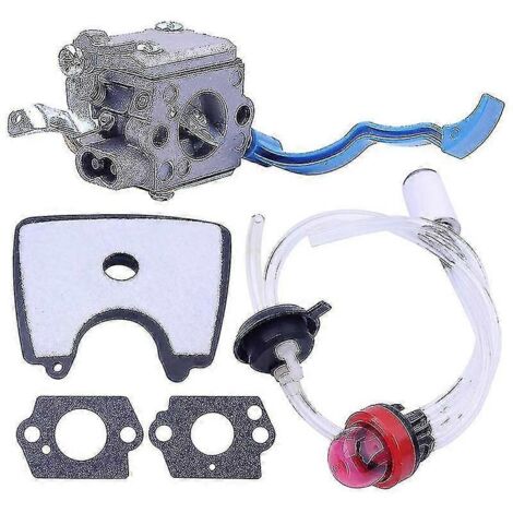 Carburateur avec filtre à air et à carburant pour réglage de ligne pour souffleur de feuilles 125b 125bx 125bvx pour Zama C1q-w37 (Tangle) - AquaForge (1/3)