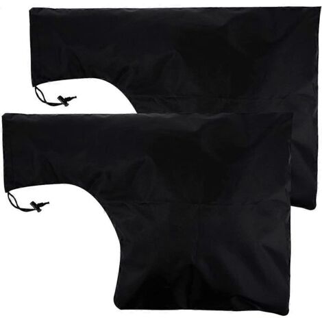 2 sacs de rechange à fermeture éclair pour souffleur de feuilles - Sac aspirateur pour pelouse, jardin, bord de route, ramassage - AquaForge (1/5)