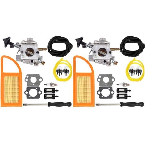 2x Filtre à air de carburateur de rechange BR 600 pour souffleur de feuilles BR500 BR550 BR600 - AquaForge (1/5)