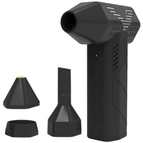 Mini ventilateur de séchage à jet, souffleur de poussière portable, sans fil, sans balais, pour PC, souffleur de feuilles - AquaForge (1/5)