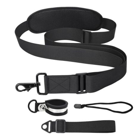 Sangle de coupe, bandoulière fiable, sangle de nettoyage qui facilite votre travail, compatible avec les souffleurs de feuilles/AquaForge. (1/5)