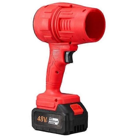 Souffleur de feuilles sans fil 2025, souffleur turbo portable, idéal - AquaForge (1/5)