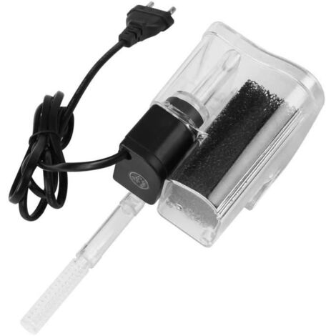 Filtre cascade submersible pour aquarium, type suspendu, pompe à oxygène externe, filtre à eau pour aquarium [405]-AquaForge (1/4)