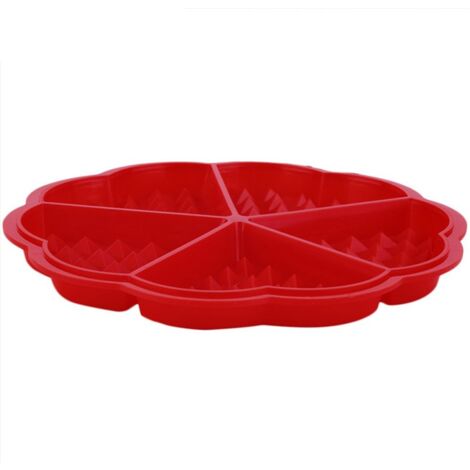 Moule à gaufres en silicone de qualité supérieure en forme de cœur, idéal pour les enfants qui aiment faire des gâteaux et des gaufres. - AquaForge (1/3)