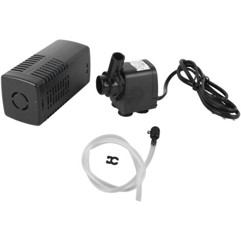 Pompe submersible 3 en 1 pour aquarium avec oxygénation et filtration, 220-240 V, prise standard européenne. - AquaForge (1/5)