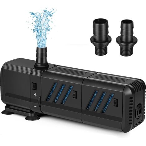 Pompe submersible pour aquarium, 1500 L/h, 15 W, pour fontaines, aquariums et bassins. - AquaForge (1/5)