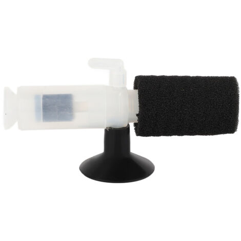 Mini filtre à éponge ultrasonique silencieux pour aquariums, avec pompe à air intégrée et ventouse pour petits aquariums. - AquaForge (1/5)
