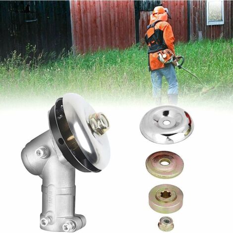 Boîte de vitesses pour tondeuse à gazon, 26 tubes, 9 dents de travail, tête de jardinier, adaptateur de lame pour AquaForge. (1/5)