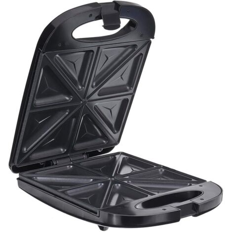 Appareil à sandwichs, grille-pain, 1200 W 220 V, 4 tranches, double grille, antiadhésif, gaufrier. - AquaForge (1/4)