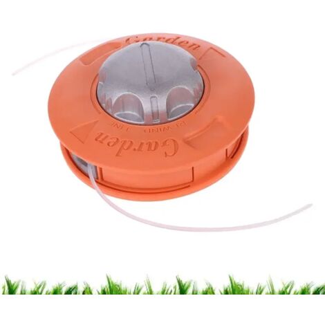 Tête de coupe-bordures universelle en aluminium, compatible avec fil d'alimentation à percussion, pièces de débroussailleuse - AquaForge