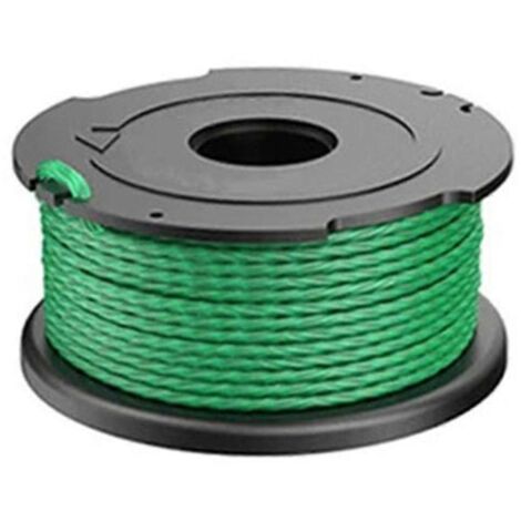 1 bobine ABS A6486 pour tondeuse Black & Decker, tête de coupe-bordures à fil nylon - AquaForge (1/2)