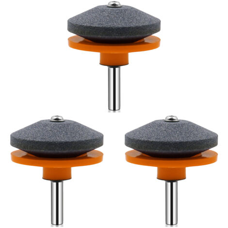 Ensemble de 3 meules de broyage robustes pour perceuses électriques - AquaForge (1/5)
